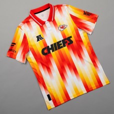 Kansas City Chiefs Fanatics Red NFL Football x Football Collared Fan Top