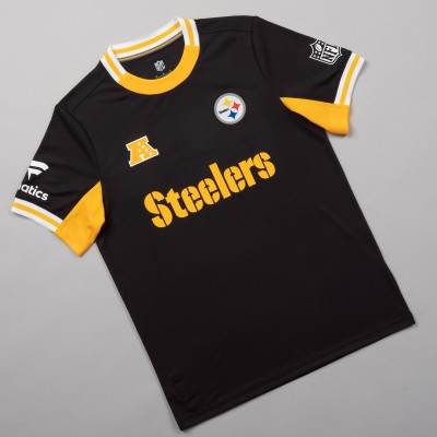 Pittsburgh Steelers Fanatics Black NFL Football x Football Fan Top