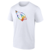 Футболка Arizona Cardinals White Logo Pride