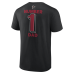 Футболка Atlanta Falcons Black #1 Dad Jersey