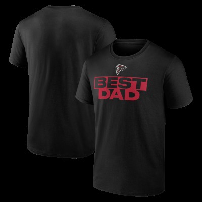 Футболка Atlanta Falcons Black Greatest Dad