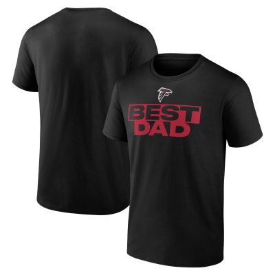 Футболка Atlanta Falcons Black Greatest Dad