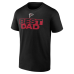 Футболка Atlanta Falcons Black Greatest Dad