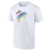 Футболка Atlanta Falcons White Logo Pride