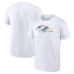 Футболка Baltimore Ravens White Logo Pride Футболка Baltimore Ravens White Logo Pride