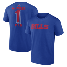 Футболка Buffalo Bills Royal #1 Dad Jersey Футболка Buffalo Bills Royal #1 Dad Jersey