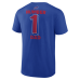 Футболка Buffalo Bills Royal #1 Dad Jersey