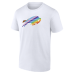 Футболка Buffalo Bills White Logo Pride