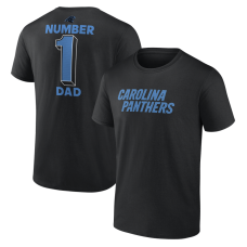 Футболка Carolina Panthers Black #1 Dad Jersey