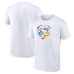 Футболка Chicago Bears White Logo Pride Футболка Chicago Bears White Logo Pride