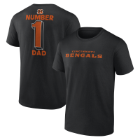 Cincinnati Bengals Black #1 Dad Jersey T-Shirt