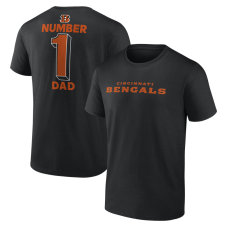 Cincinnati Bengals Black #1 Dad Jersey T-Shirt