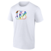 Cincinnati Bengals White Logo Pride T-Shirt