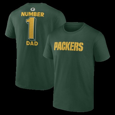 Футболка Green Bay Packers Green #1 Dad Jersey