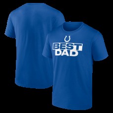 Indianapolis Colts Royal Greatest Dad T-Shirt Indianapolis Colts Royal Greatest Dad T-Shirt