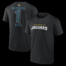 Jacksonville Jaguars Black #1 Dad Jersey T-Shirt