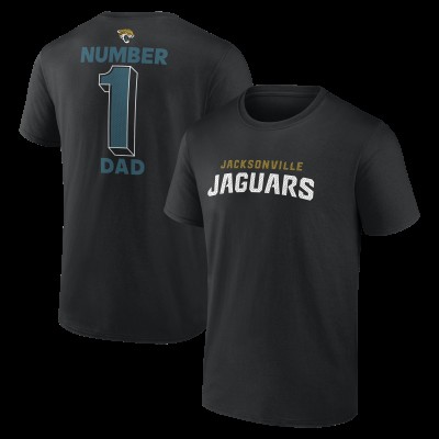 Jacksonville Jaguars Black #1 Dad Jersey T-Shirt