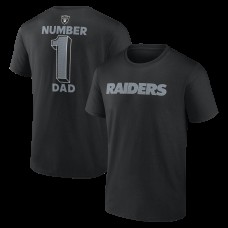 Las Vegas Raiders Black #1 Dad Jersey T-Shirt