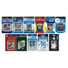 Detroit Lions Trading Card Team Sets