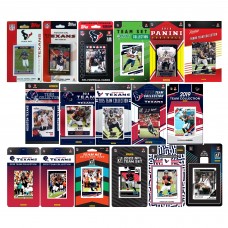 Houston Texans Trading Card Team Sets