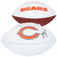 Jim McMahon Chicago Bears Autographed Fanatics Authentic Franklin White Panel Football