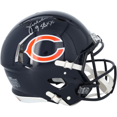 Jim McMahon Chicago Bears Autographed Fanatics Authentic Riddell Speed Authentic Helmet with 'SB XX Champs' Inscription