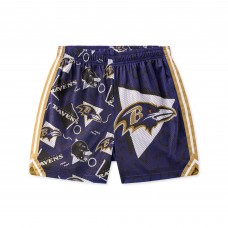 Шорты Baltimore Ravens Chubbies Purple Mesh
