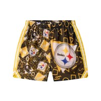 Шорты Pittsburgh Steelers Chubbies Black Mesh