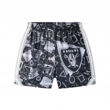 Las Vegas Raiders Chubbies Black Mesh Shorts