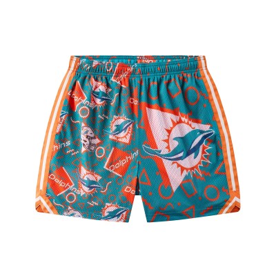 Miami Dolphins Chubbies Teal Mesh Shorts