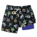 Los Angeles Rams Chubbies The Neon 5.5 Classic Lined Swim Trunks - Black