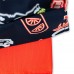 Denver Broncos Chubbies Navy The Neon 5.5 Classic Lined Swim Trunks