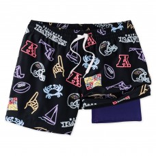 Baltimore Ravens Chubbies Black The Neon 5.5 Classic Lined Swim Trunks Baltimore Ravens Chubbies Black The Neon 5.5 Classic Lined Swim Trunks
