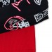 Atlanta Falcons Chubbies Black The Neon 5.5 Classic Lined Swim Trunks