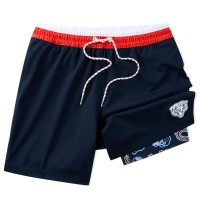 Chicago Bears Chubbies Navy 5.5 Classic Lined Swim Trunks