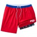Buffalo Bills Chubbies Red 5.5 Classic Lined Swim Trunks