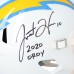 Justin Herbert Los Angeles Chargers Autographed Fanatics Authentic Riddell Speed Replica Helmet with 2020 OROY Inscription