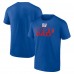 New York Giants Royal Best Dad Fathers Day T-Shirt