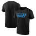 Футболка Carolina Panthers Black Best Dad Father's Day Футболка Carolina Panthers Black Best Dad Father's Day