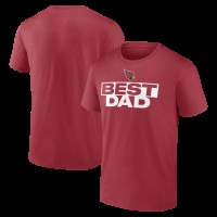 Arizona Cardinals Cardinal Best Dad Fathers Day T-Shirt