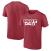 Футболка Arizona Cardinals Cardinal Best Dad Father's Day Футболка Arizona Cardinals Cardinal Best Dad Father's Day