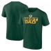 Футболка Green Bay Packers Green Best Dad Fathers Day