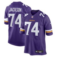 Minnesota Vikings Donovan Jackson Nike Purple 2025 NFL Draft First Round Pick Game Jersey