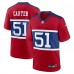 New York Giants Abdul Carter Nike Red First Round Pick Alternate Game Jersey