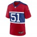 New York Giants Abdul Carter Nike Red First Round Pick Alternate Game Jersey