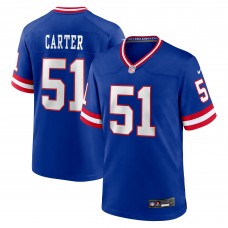 New York Giants Abdul Carter Nike Royal First Round Pick 2nd Alternate Game Jersey