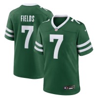 Джерси New York Jets Justin Fields Nike Legacy Green Game Player