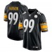 Игровая джерси Pittsburgh Steelers Derrick Harmon Nike Black 2025 NFL Draft First Round Pick Game