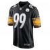 Игровая джерси Pittsburgh Steelers Derrick Harmon Nike Black 2025 NFL Draft First Round Pick Game