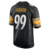 Джерси Pittsburgh Steelers Derrick Harmon Nike Black Game